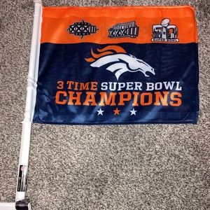 Bronco Window Flag
